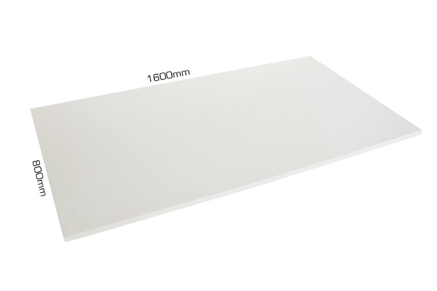 COMPACT TABLE TOP 160x80 CM.WHITE - Bilde 3