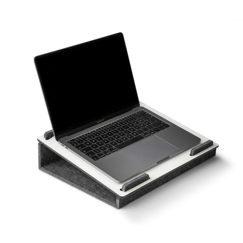 KENSON Læpsteri laptop stand, white - Bilde 5