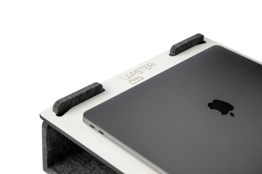 KENSON Læpsteri laptop stand, white - Bilde 6