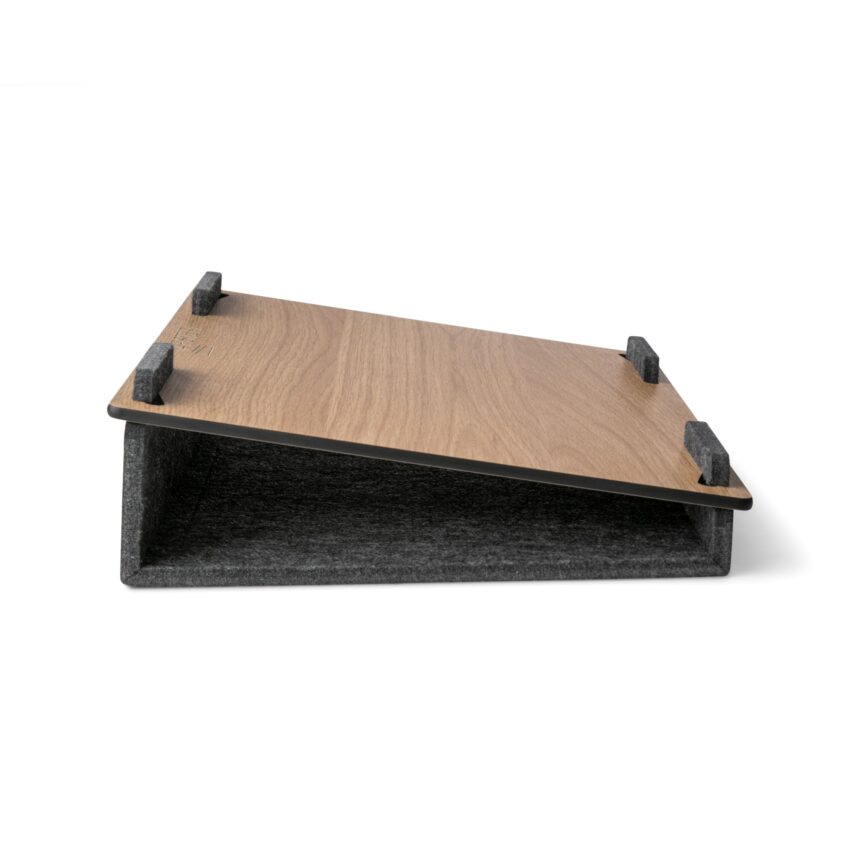 KENSON Læpsteri laptop stand, oak - Bilde 3