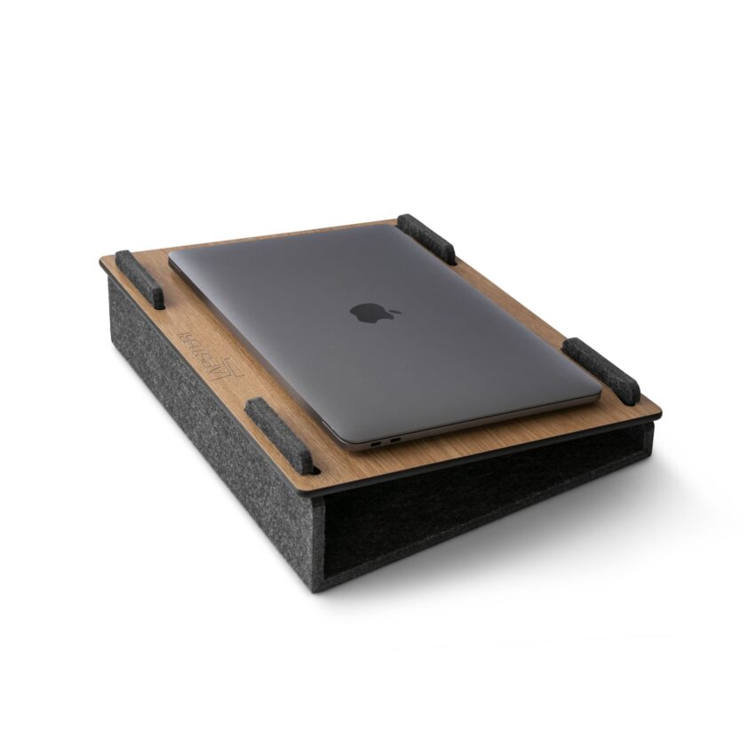 KENSON Læpsteri laptop stand, oak - Bilde 6