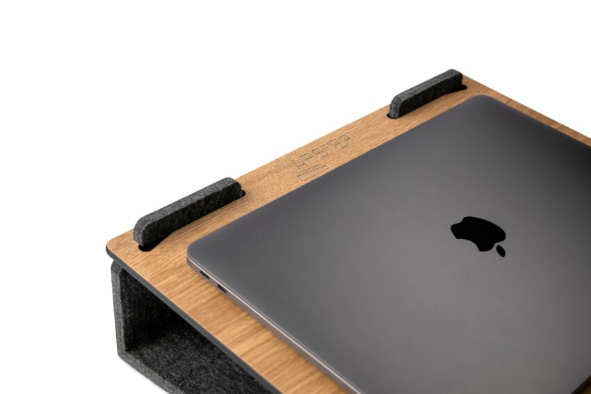 KENSON Læpsteri laptop stand, oak - Bilde 8