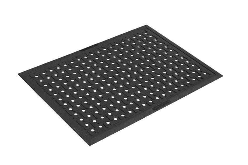 KENSON Nitrile workstation mat 60x86 cm, black - Bilde 2