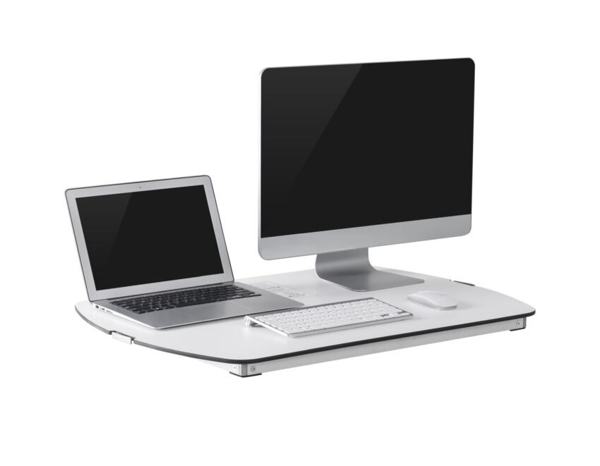 KENSON GetUpDesk Free adjustable tabletop, white - Bilde 14