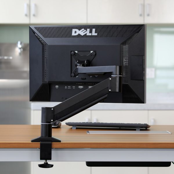 Kenson monitor arm single med gasslift, sort (EOL) - Bilde 5