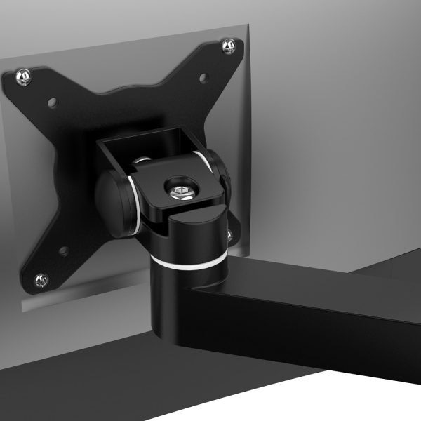 Kenson monitor arm single med gasslift, sort (EOL) - Bilde 8