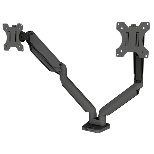 Fellowes platinum series dual monitorarm black