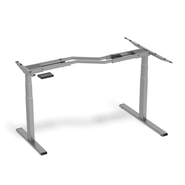 Kenson getupdesk duo z electric frame, grey - Bilde 2