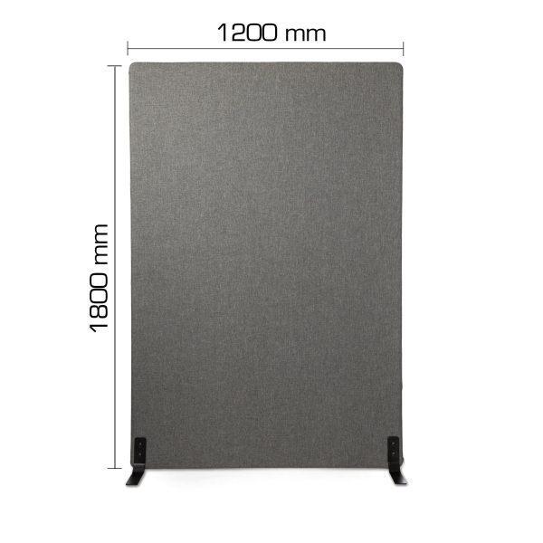 Kenson soundproof floor stand screen grey 1200*1600 mm, savio 09 - Bilde 6