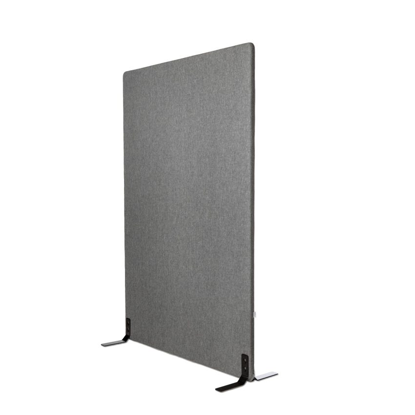 Kenson soundproof floor stand screen grey 1200*1600 mm, savio 09