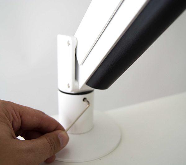 Kenson monitorarm twin med gasslift, hvit - Bilde 12
