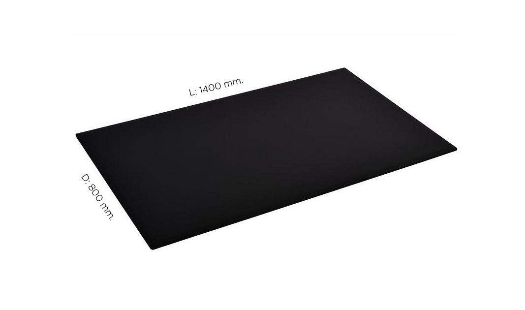 Compact table top 140x80 cm.black - Bilde 3