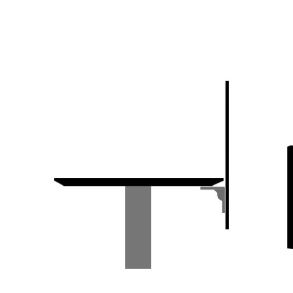 Absorbent bordskjerm 2070, grey - Bilde 13