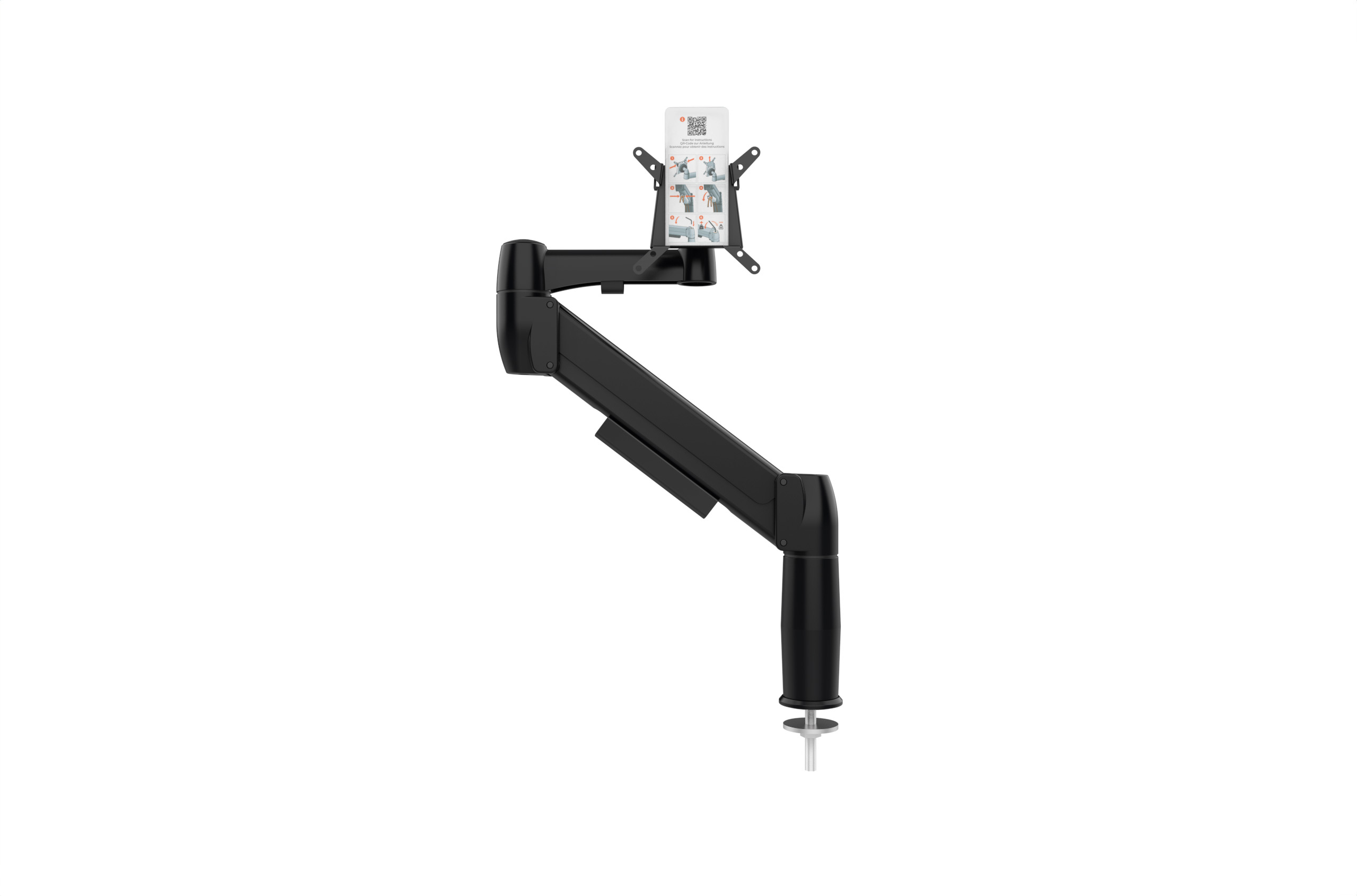 Adapt Spacearm pro s1 gassarm klemme- og hullfeste, sort - Bilde 5