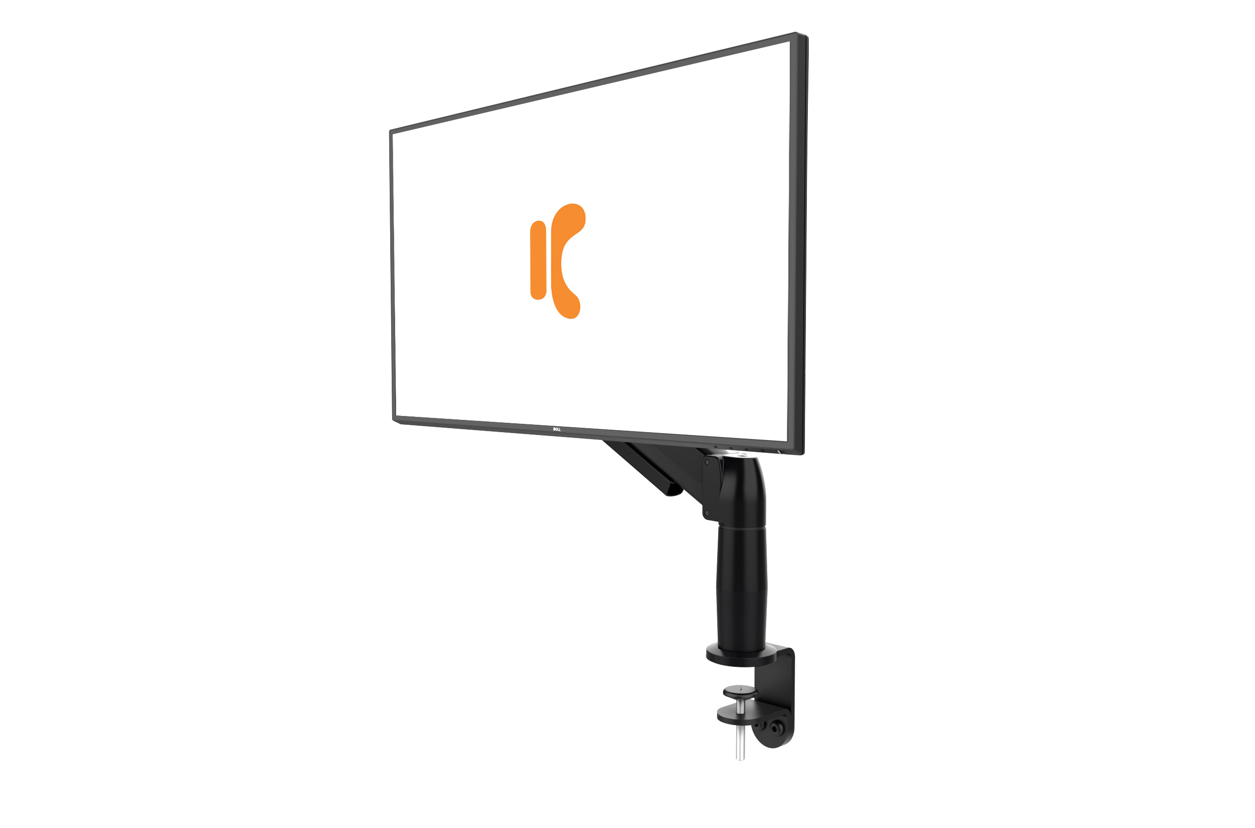 Adapt Spacearm pro s1 gassarm klemme- og hullfeste, sort - Bilde 3