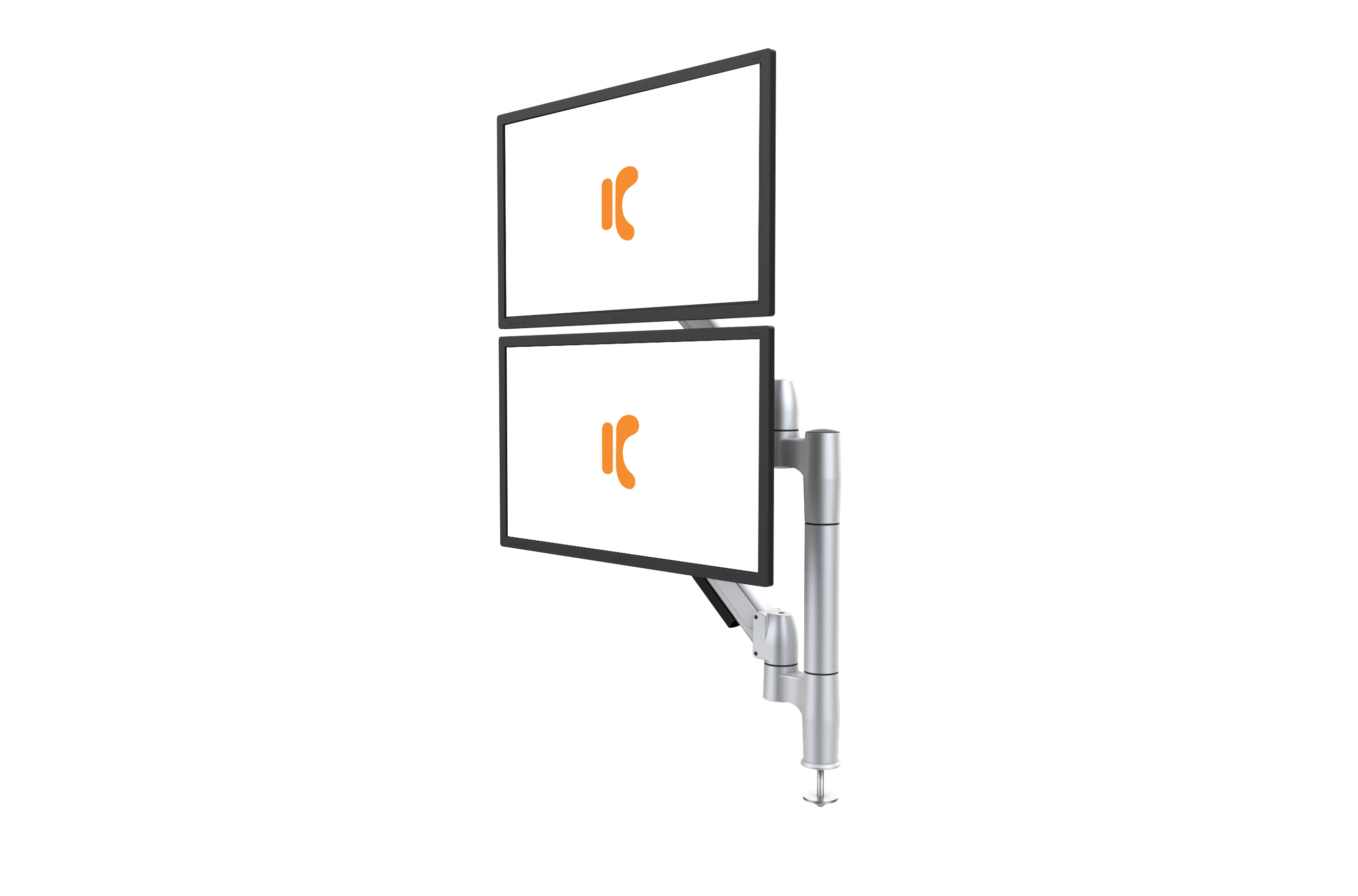 Kenson SpaceArm S7 vertikal for Heavy Duty sølv - Bilde 2