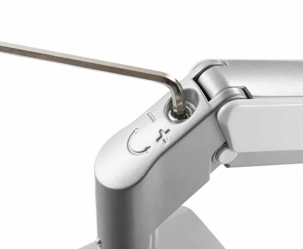Kenson EF monitorarm gas spring, sølv - Bilde 12