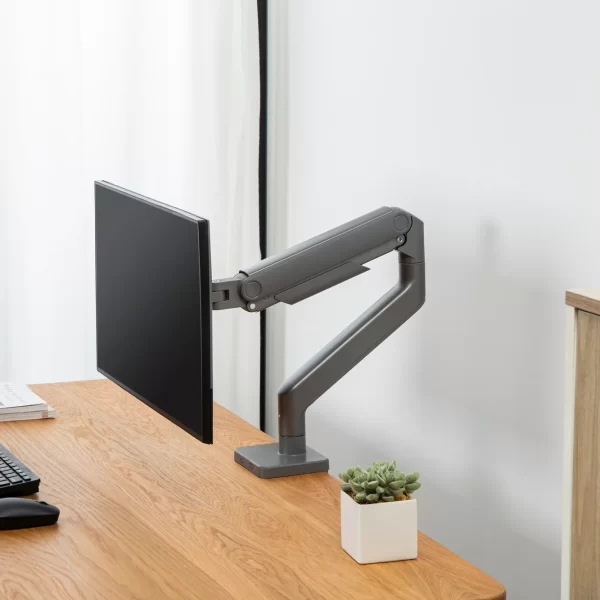 Kenson EF Heavy Duty monitorarm gas 49", mørk grå - Bilde 12