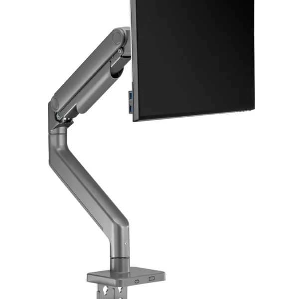 Kenson EF Heavy Duty monitorarm gas 49", mørk grå - Bilde 5