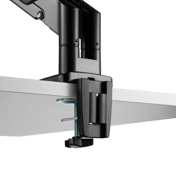 Kenson EF Dual monitorarm gas spring, sort - Bilde 6
